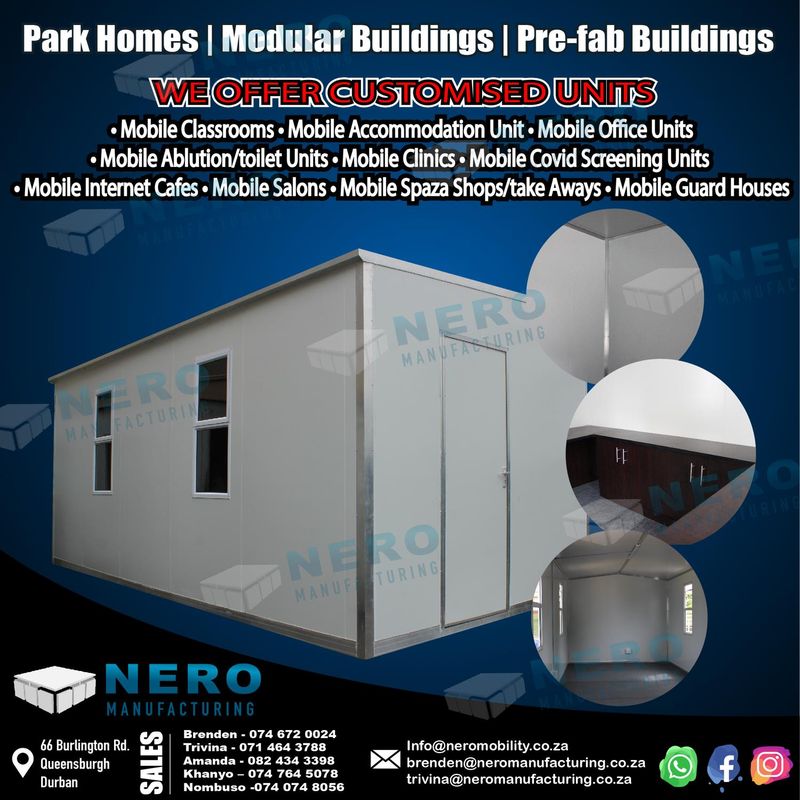 parkhomes / Modular Buildings / prefab buildings / Guard houses