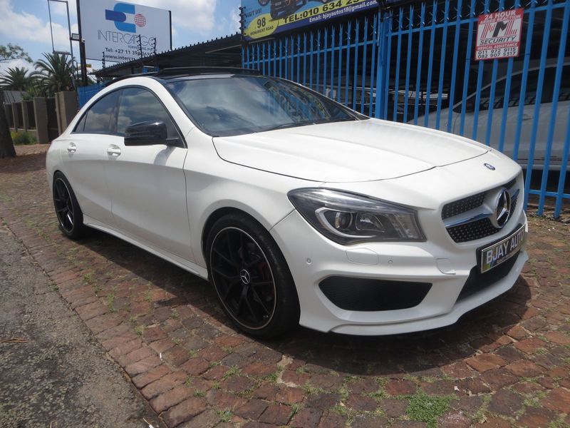 2015 Mercedes-Benz CLA 250 Sport 4MATIC 7G-DCT, White with 110000km available now!