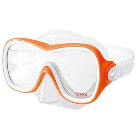 Intex - Swimming Goggles (Adjustable Aquaflow Sport Wave Rider) - Orange