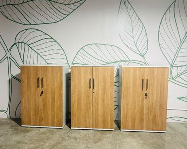 Honey walnut filing  cabinets