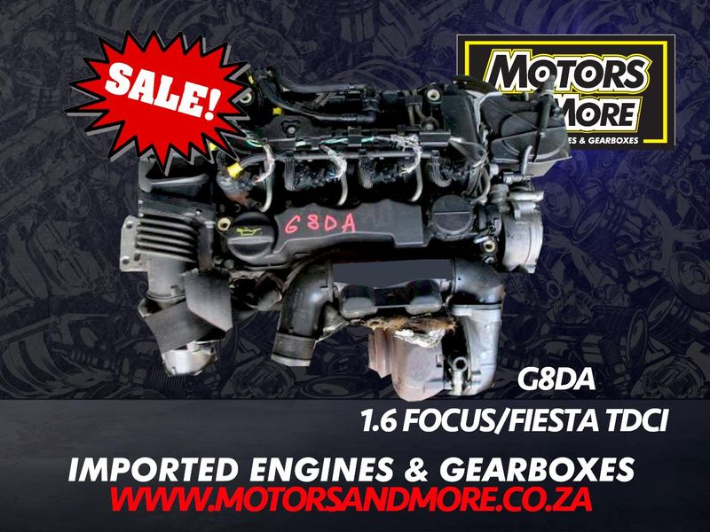 Ford Fiesta G8DA 1.6TDi Engine For Sale No Trade in Needed