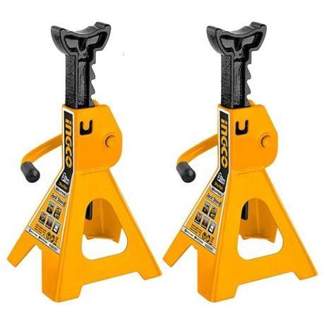 Ingco - Industrial Jack Stand 2 Piece / 1 Pair - 3 Ton