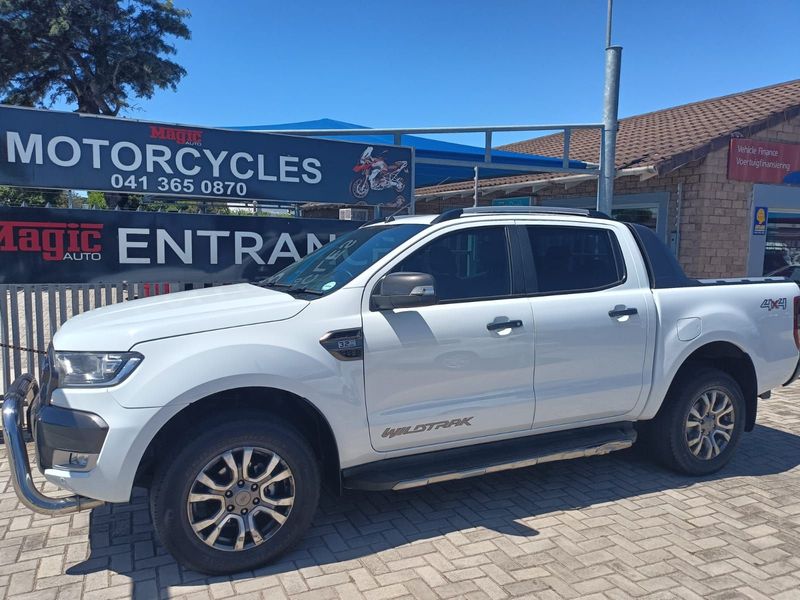 2018 Ford Ranger 3.2 TDCi Wildtrak 4x4 D/Cab AT, White with 172817km available now!