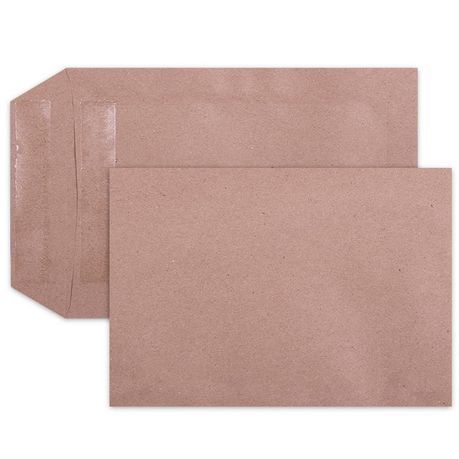 Leo Envelope - Manilla Self Seal Envelopes , Open short side (Box of 500)