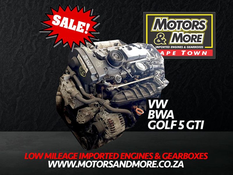 VW Golf 5 GTi BWA 2.0 Engine For Sale No Trade in Needed