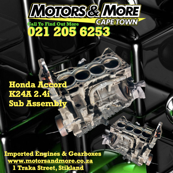 Honda Accord K24A 2.4i Sub Assembly For Sale