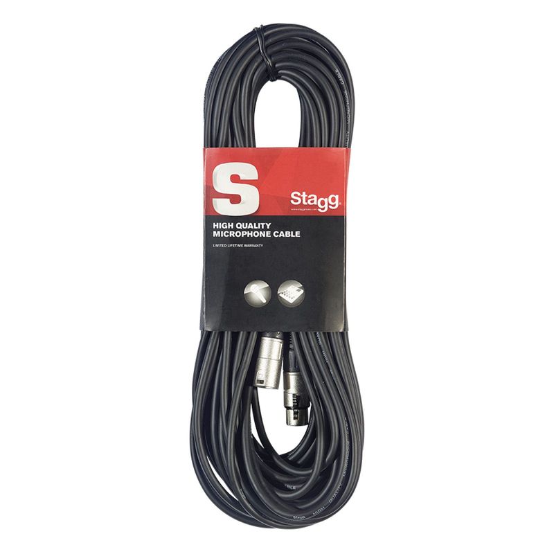 Stagg SMC15 Microphone cable, XLR/XLR (m/f), 15 m (60&#39;)