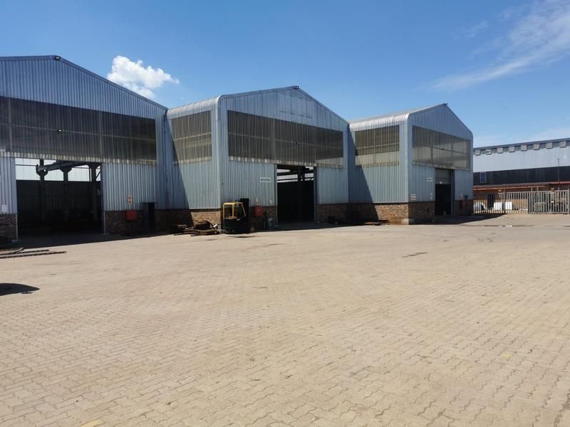 6 Bay Steelworks workshops with Private offices and ablution blocks
