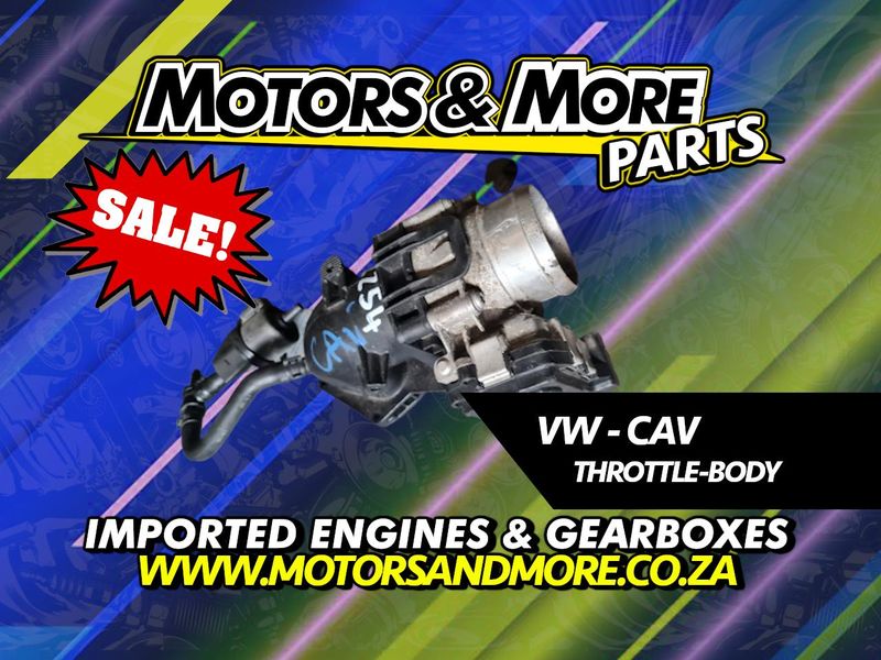 VW CAV 1.4 GTi - Throttle Body - Limited Stock! - Parts!