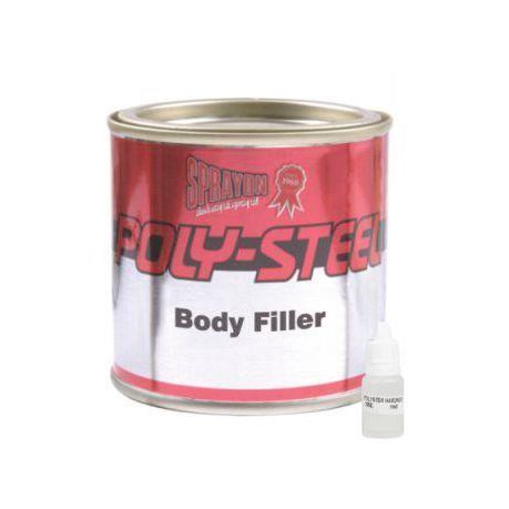 Sprayon Body Filler &amp;  Hardner 1 5kg