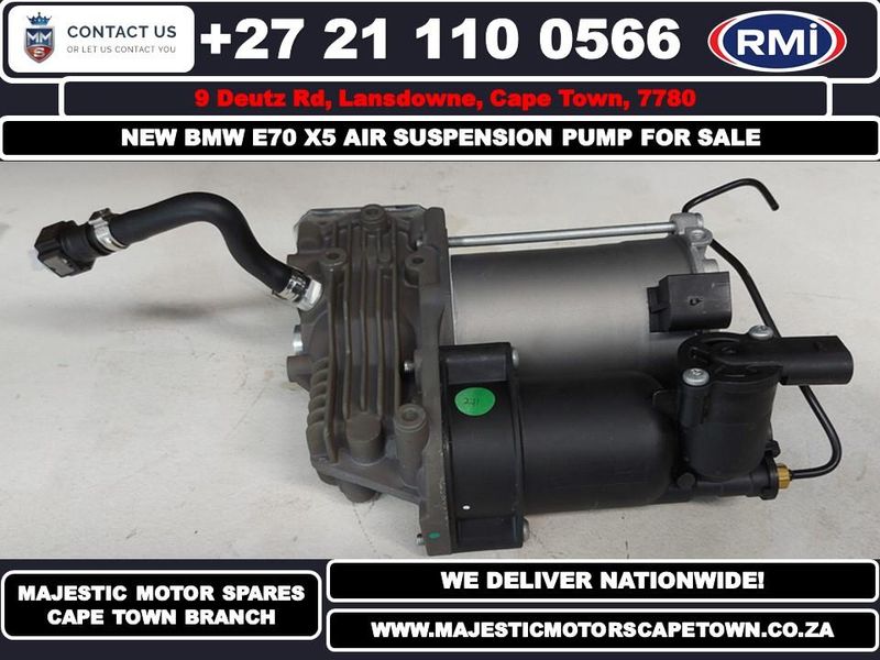 BMW E70 X5 new air suspension pump for sale