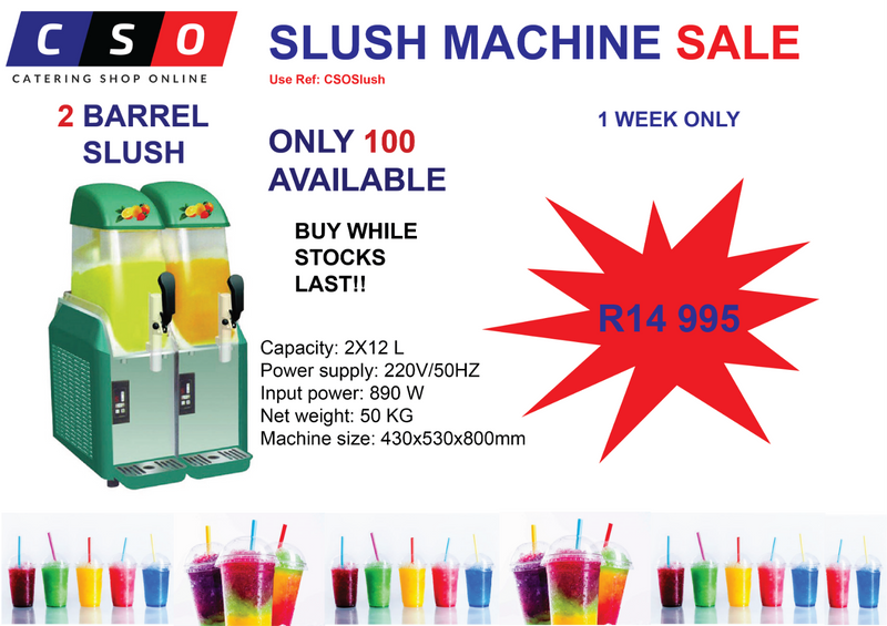 Slush Puppie Machine Sale 2 Barrel R14 995 for one Week Only