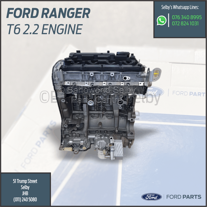 New Genuine Ford Ranger 2.2 T6 Engine