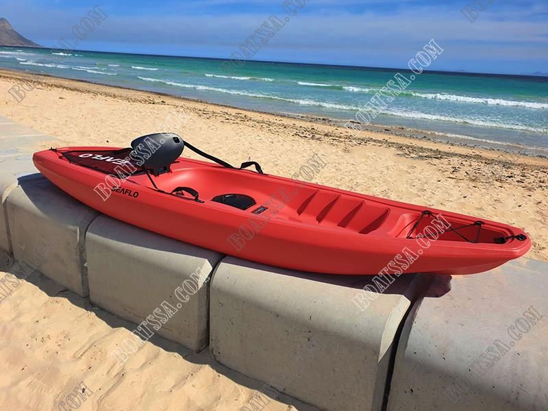 SEAFLO KAYAK ADULT RED &gt;125KG WITH PADDLE