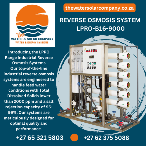 Reverse Osmosis System LPRO9000