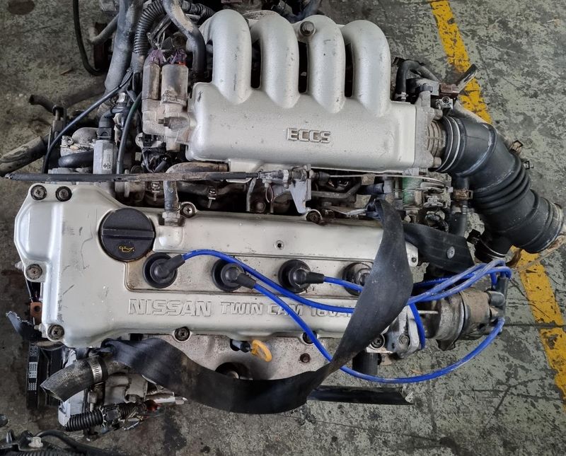 Nissan Sentra GA16 1.6 ECCS Fuel Injection Engine for sale at ENGINE IMPORTS CAPE TOWN