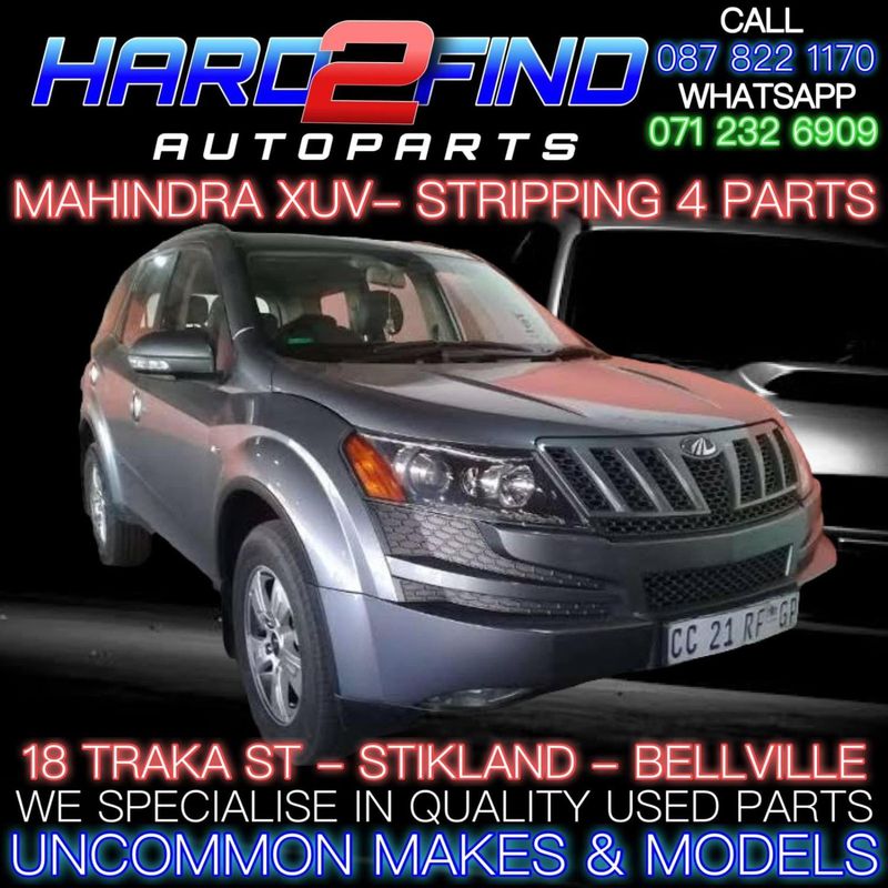 MAHINDRA XUV500 STRIPPING FOR SPARES