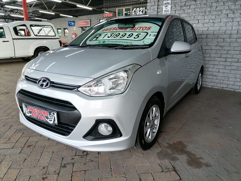 Silver Hyundai Grand i10 1.2 Motion with 136864km available now!