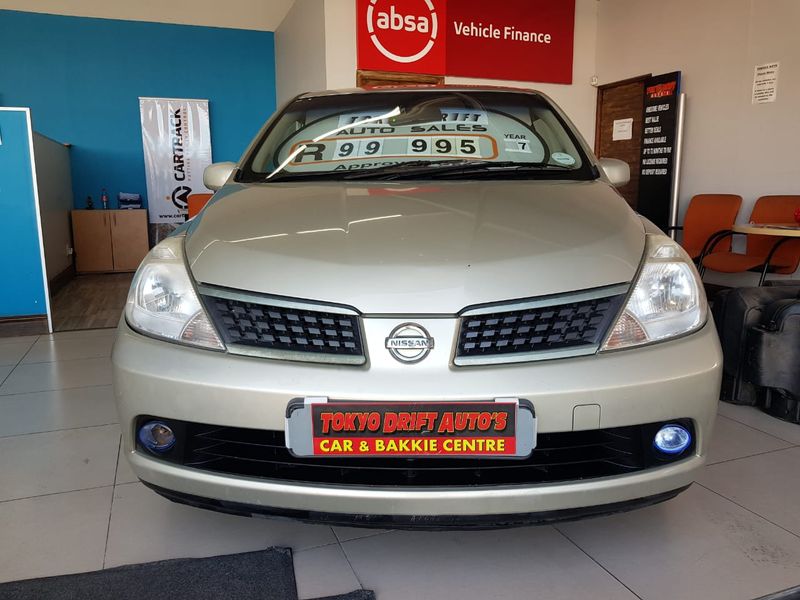 Gold Nissan Tiida 1.6 Acenta 4-Door with 220599km available now!