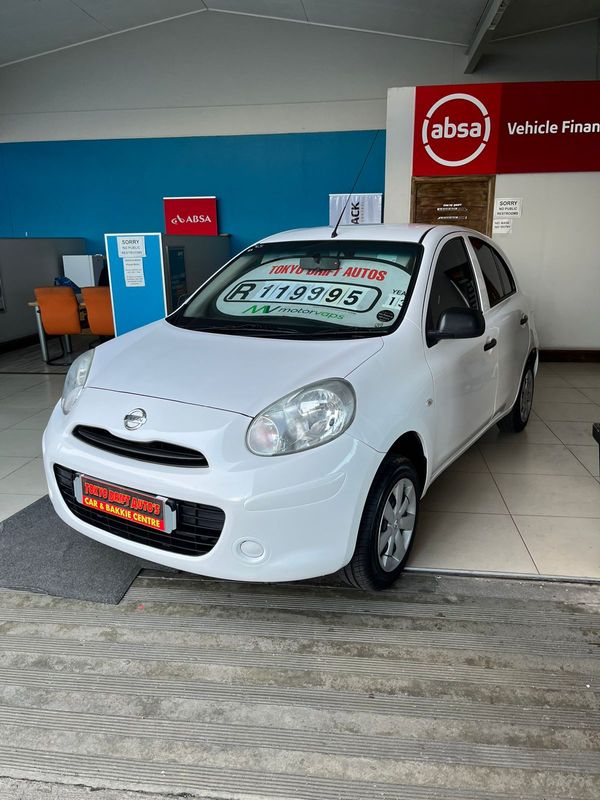 White Nissan Micra 1.2 Visia with 148817km available now!CALL MARLIN NOW&#64;0731508383
