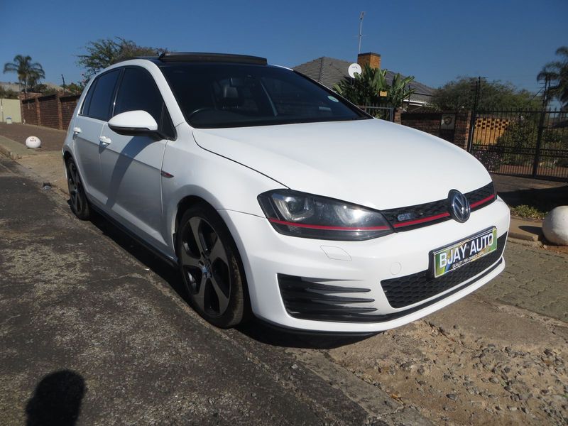 2014 Volkswagen Golf 7 2.0 TSI GTI DSG, White with 109000km available now!