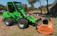 Avant 745 - Kubota engine Mini loader Digger Tractor Excavator Trencher Forklift Lift height 3,1m