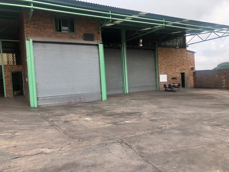 Industrial facility available for rent in the Sebenza area