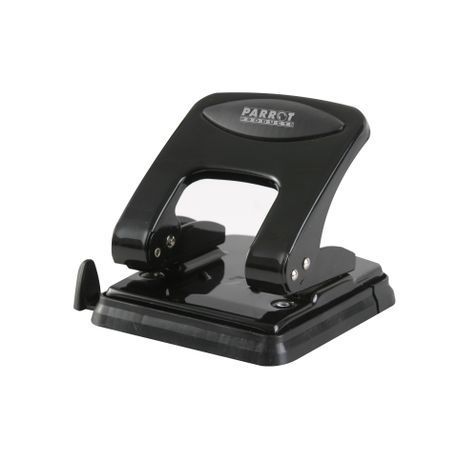 Parrot Products Steel Hole Punch (40 Sheets - Black)