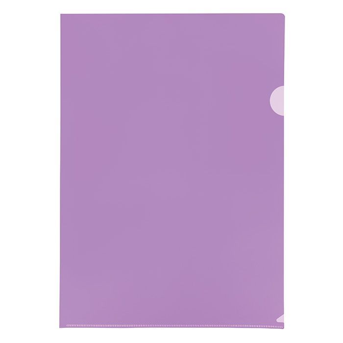Purple A4 PVC Secreterial Folder - Pack of 12