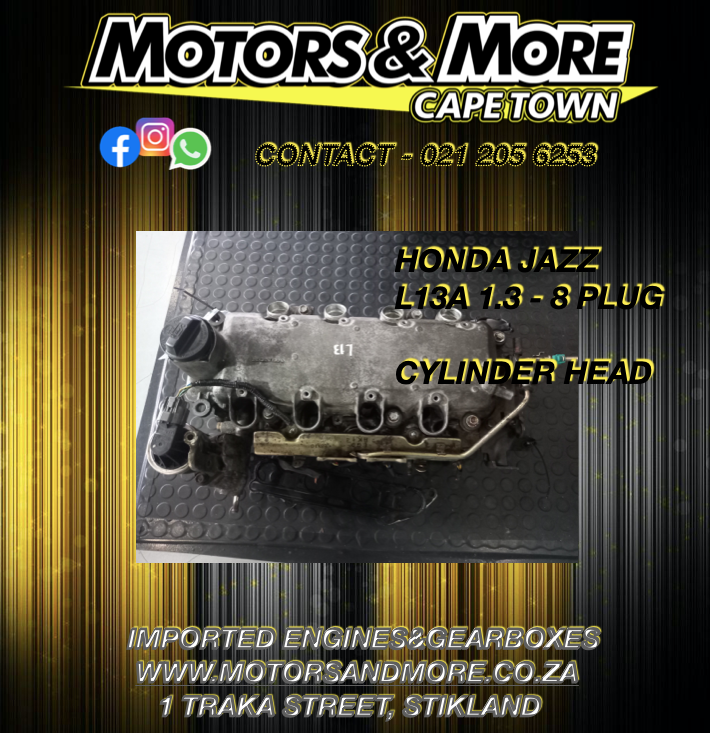 Honda Jazz L13A 8 Plug Cylinder Head For Sale