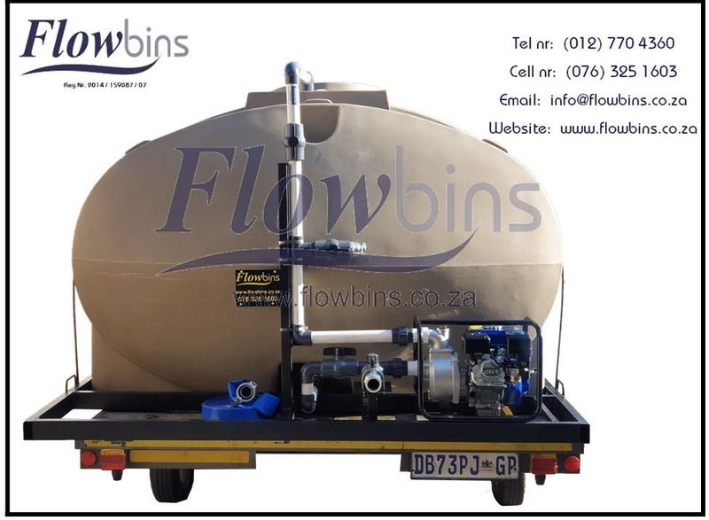 NEW 600 to 6000Lt Water Bowser / Firefighter bakkie / skid from R13490