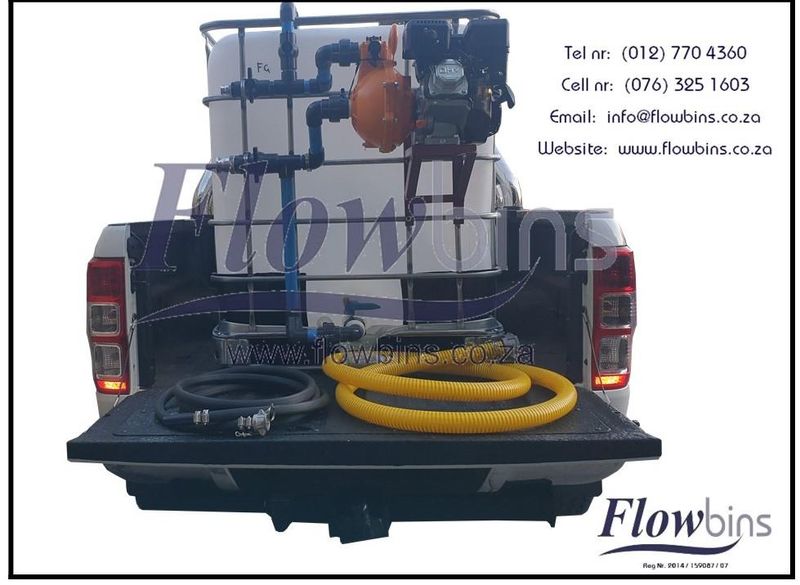 NEW 600 to 6000Lt Water Bowser / Firefighter bakkie / skid from R13490