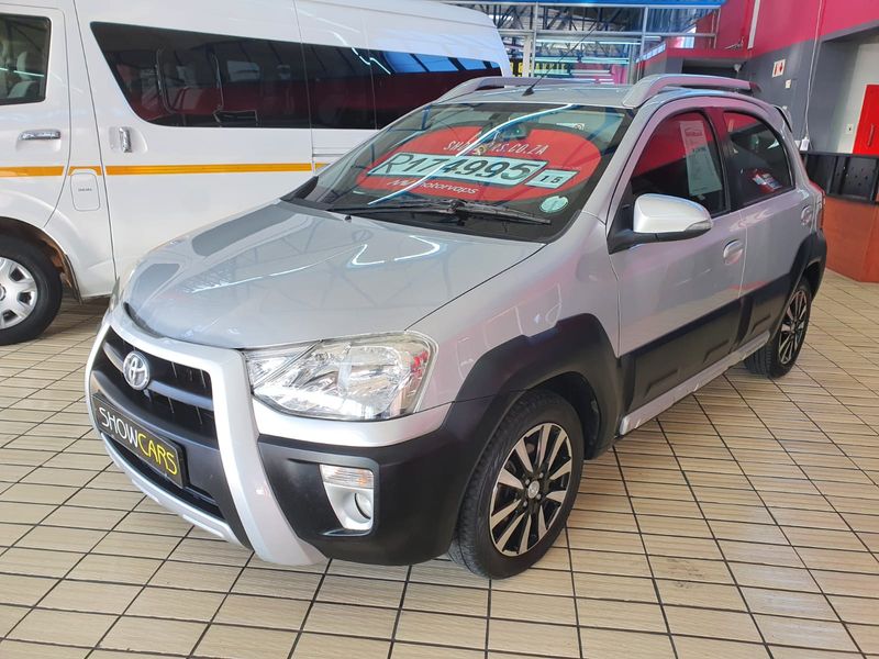 2015 Toyota Etios MY14 1.5 Xs Cross WITH ONLY 93999KM&#39;S CALL MATHEW NOW &#64; 0600391168