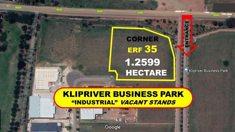 12,599 m2 STAND, SECURE INDUSTRIAL PARK (&#64; R550/SQM)