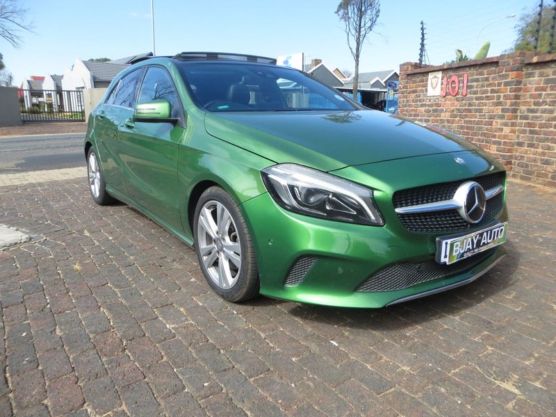 2015 Mercedes-Benz A 200 Style Line 7G-DCT, Green with 79000km available now!