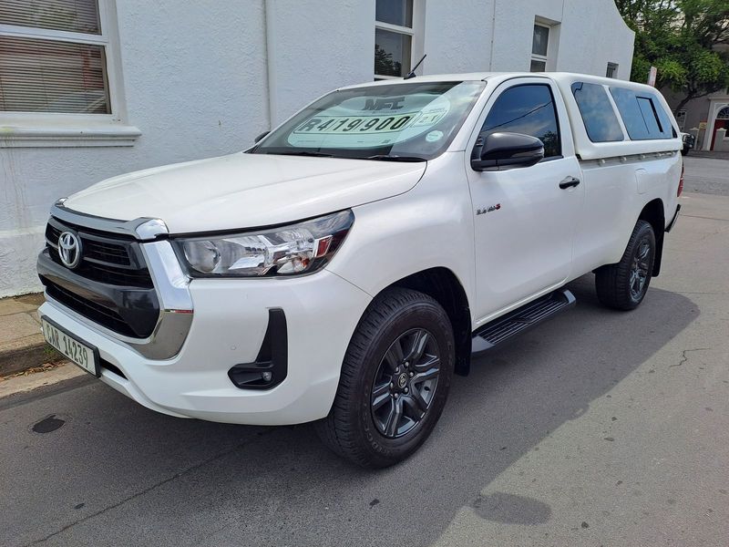 2021 Toyota Hilux MY20.10 2.4 GD-6 RB Raider 6MT, White with 76700km available now!