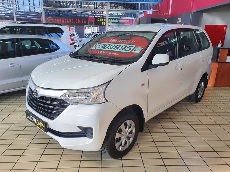 White Toyota Avanza 1.5 SX with 8436km available now!