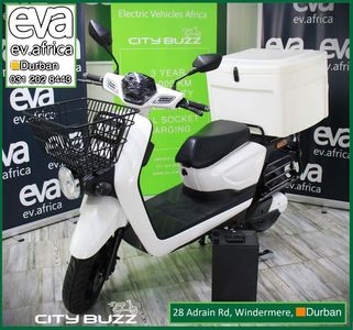 100% Electric Bike, pay for no more fuel with the CITY BUZZ EV Bikes