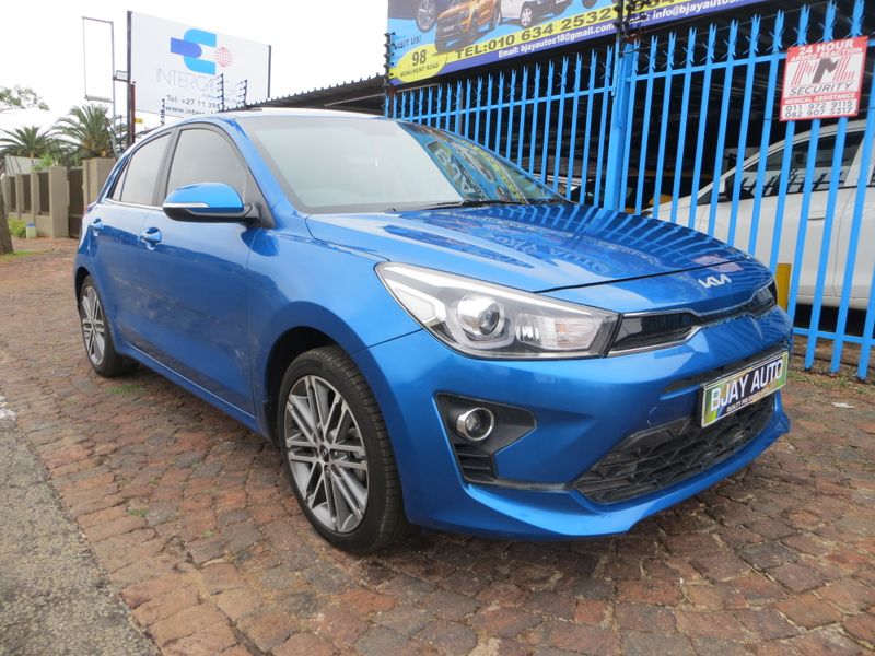 2021 Kia Rio 1.4 Tec 5-Door AT, Blue with 23000km available now!