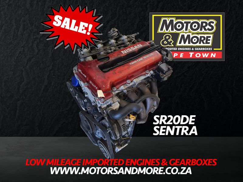 Nissan Sentra SR20DE 2.0 Engine For Sale No Trade in Needed