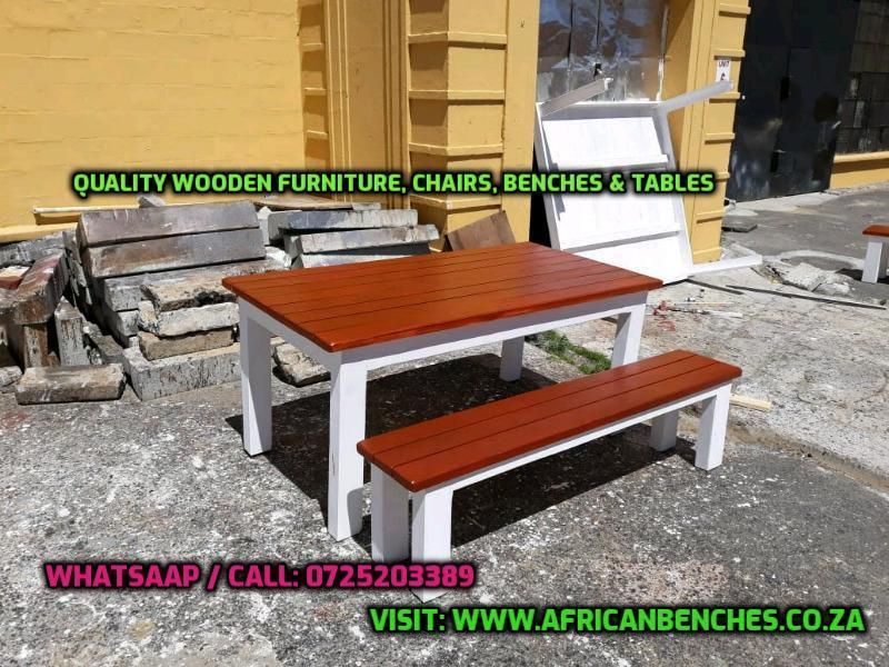 Stunning custom made Wooden Benches and  Furniture