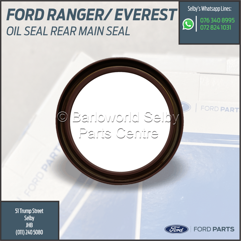 New Genuine Ford Everest, Ranger, BT-50 Oil Seal  Rear Main Seal