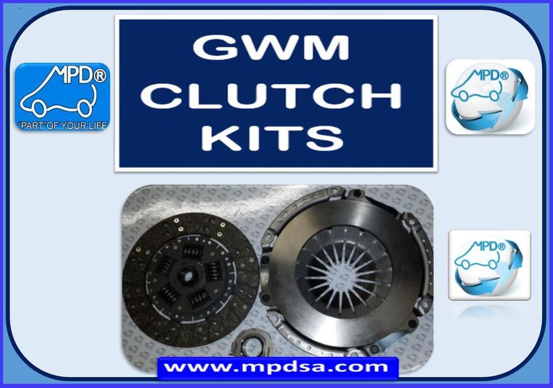 GWM BAKKIE AND CAR CLUTCHES  - SAILOR - STEED - FLORID - C10 - HAVAL - HOVER - C20 AND MORE