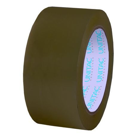 Unitac Large Core Packaging Tape Buff 100mm x 50m Box Of 36