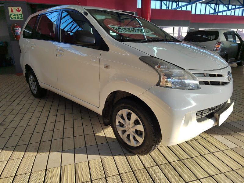 2013 Toyota Avanza 1.5 SX with 75000kms, CALL BIBI 082 755 6298