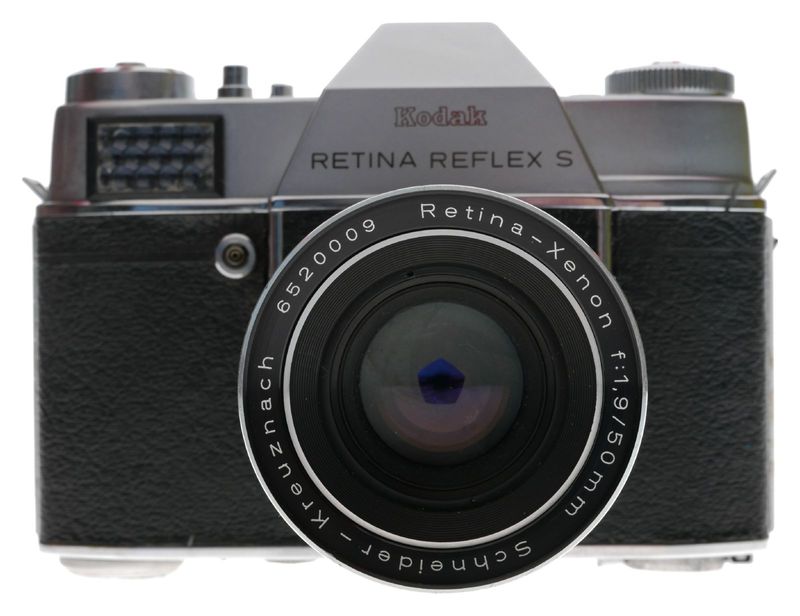 Kodak Retina Reflex S Type 034 35mm SLR Camera Xenon f:1.9/50mm