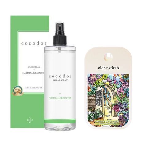 Cocod&#39;or-Room Spray-Natural Green Tea and Pocket Perfume- Garden Of Olympus