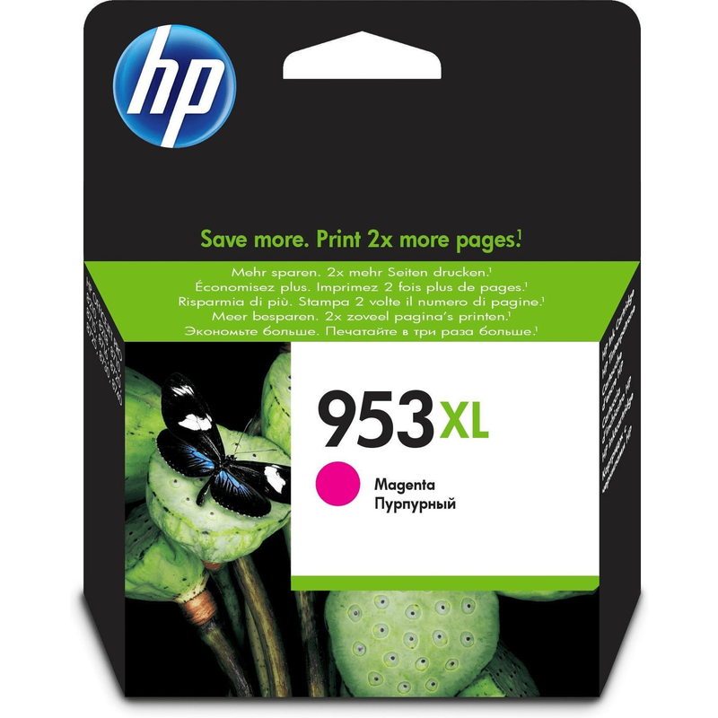 HP 953XL Magenta High Yield Printer Ink Cartridge Original F6U17AE Single-pack - Brand New