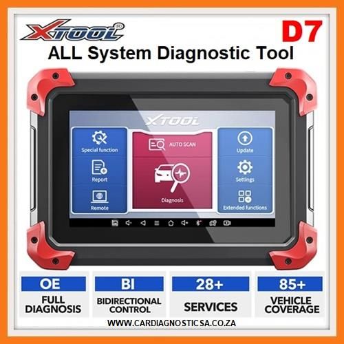 XTool D7 OBD2 Automotive Full System Diagnostic Tool Key Programmer