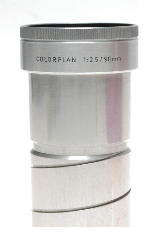 Pradovit Colorplan 2.5/90 mm slide projector lens f&#61;90mm